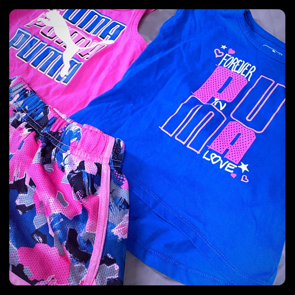 Puma 3 piece short summer set